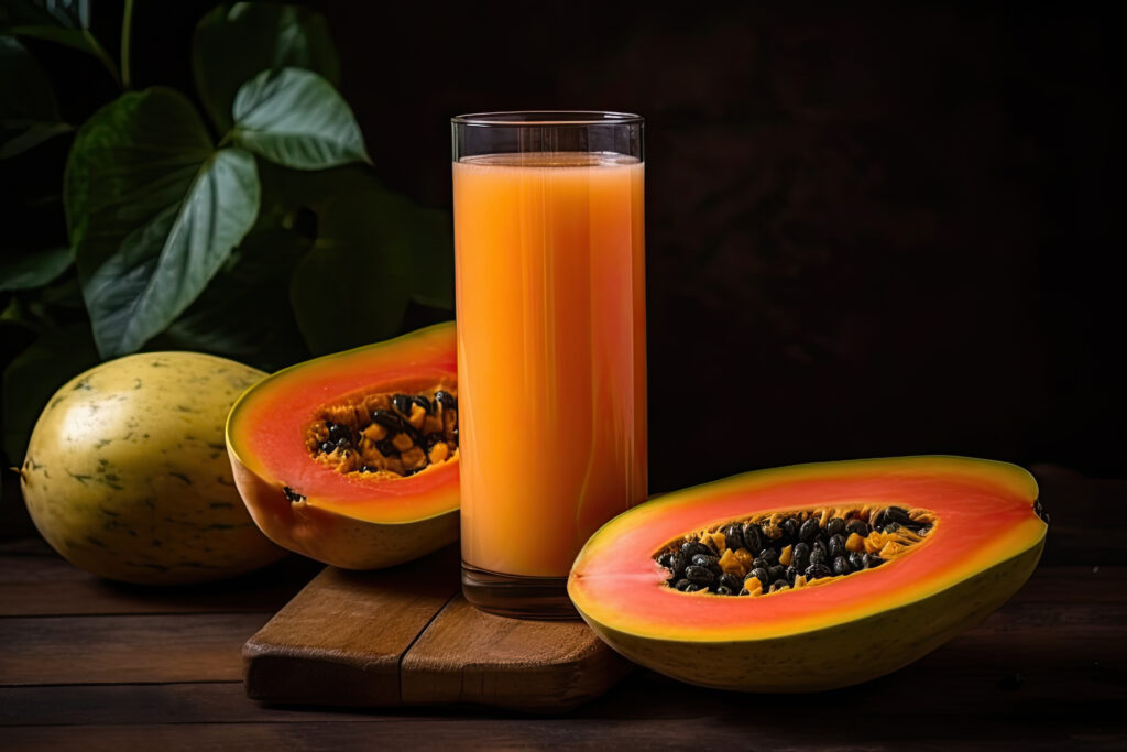 Papaya smoothies to lose belly fat fast 