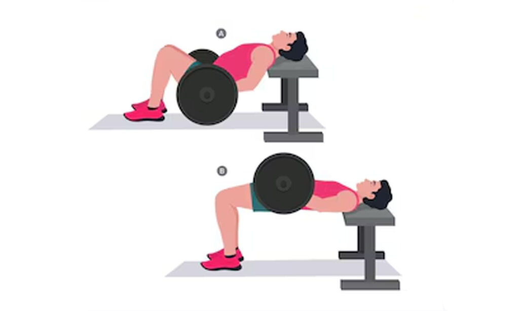 Dumbbell Hip Thrust