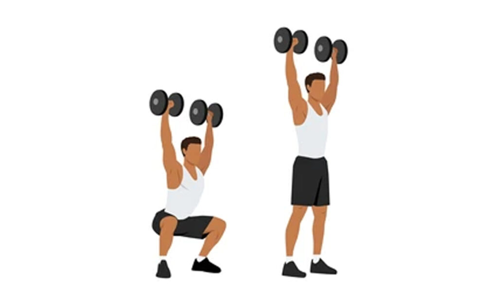 Dumbbell Thrusters