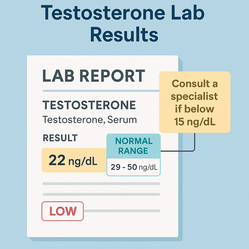 How to interpret testosterone blood test results for women
