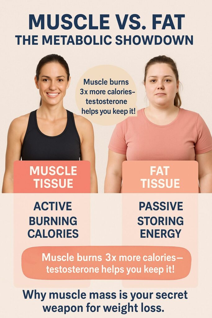 Testosterone’s role in insulin sensitivity and fat loss.”